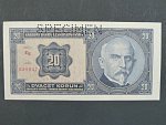 20 Kč 1.10.1926 série Eg, perf. SPECIMEN