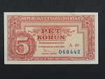 5 Kčs 25.1.1949 série 49