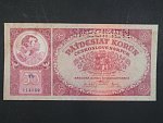 50 Kč 1.10.1929 série Yb, perf. SPECIMEN