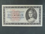 100 Kčs 1945 série B 35