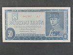 50 Kčs 3.7.1948, serie A 7