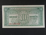 10 Kčs 4.4.1950 série Pb