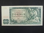 100 Kčs 1961 série R 80, široký číslovač 1c