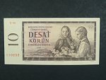 10 Kčs 1960 s. E 06