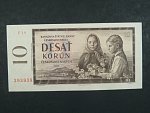 10 Kčs 1960 s. F 19