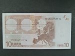 10 Euro 2002 s.T, Irsko, podpis Mario Draghi, K007 tiskárna Banc Ceannais na hÉireann, Irsko
