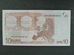 10 Euro 2002 s.V, Španělsko, podpis Willema F. Duisenberga, M001 tiskárna Fábrica Nacional de Moneda , Španělsko 
