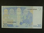 20 Euro 2002 s.Y, Řecko, podpis Jeana-Clauda Tricheta, N006 tiskárna Řecko