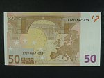 50 Euro 2002 s.X, Německo, podpis Jeana-Clauda Tricheta, G031 tiskárna Koninklijke Joh. Enschedé, Holandsko