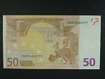 50 Euro 2002 s.Y, Řecko, podpis Willema F. Duisenberga, G 014 tiskárna Koninklijke Joh. Enschedé, Holandsko 