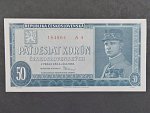 50 Kčs 3.7.1948, serie A 4