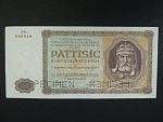 5000 Ks 18.12.1944 série 1Ha, nevydaná, 2x perf. SPECIMEN