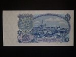 25 Kčs 1953 série BB světle modrá, tiskárna Goznak Moskva
