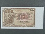 100 Kčs 1953 série CT, tiskárna Goznak Moskva