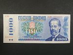 1000 Kčs 1985 s. C 26, sériové čísla blíž u sebe