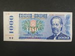1000 Kčs 1985 série C 32, sériové čísla blíž u sebe