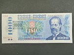 1000 Kč 1985 s. U 42, kolek tištěný, Baj. CZ 3b, Pi. 3