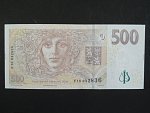 500 Kč 2009 série F 16
