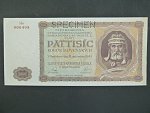 5000 Ks 18.12.1944 série 5In, nevydaná, 1x perf. SPECIMEN