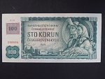 100 Kč 1961 s. B 19, kolkovaná