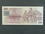 500 Kč 1973 s. U 12, kolek, Baj. CZ 2, Pi. 2