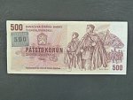 500 Kč 1973/1993 série W 07, kolek