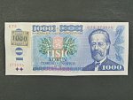 1000 Kč 1985 s. C 73, kolek lepený, Baj. CZ 3a, Pi. 3