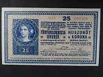 25 K 27.10.1918 série 3015 varianta číslovače 