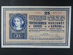 25 K 27.10.1918 série 3022 varianta číslovače 