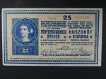 25 K 27.10.1918 série 3039 varianta číslovače 
