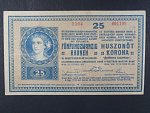 25 K 27.10.1918 série 3104 varianta číslovače 