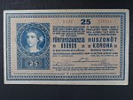 25 K 27.10.1918 série 3107 varianta číslovače 