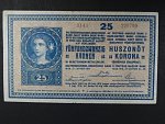 25 K 27.10.1918 série 3141 varianta číslovače 