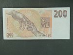 200 Kč 1993 s. A 67 proužek Kč, Baj. CZ 6b, Pi. 6a