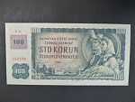 100 Kč 1961 s. D 26, kolek, Baj. CZ 1a, Pi. 1
