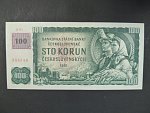 100 Kč 1961 s. P 95, kolek, Baj. CZ 1c, Pi. 1