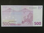 500 Euro 2002 s.X, Německo, podpis Jeana-Clauda Tricheta, R011 tiskárna Bundesdruckerei, Německo