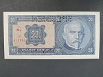 20 Kč 1.10.1926 série Me, perf. SPECIMEN