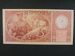 50 Kč 1.10.1929 série Ua, perf. SPECIMEN