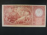 50 Kč 1.10.1929 série Gb, perf. SPECIMEN