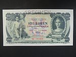 100 Kč 10.1.1931, serie Mc, III.vydání, perf. SPECIMEN