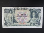 100 Kč 10.1.1931, serie Uc, III.vydání, perf. SPECIMEN