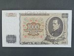1000 Kč 25.5.1934, série R, 1x perf. SPECIMEN