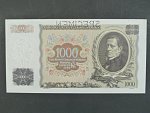 1000 Kč 25.5.1934, série B, 1x perf. SPECIMEN
