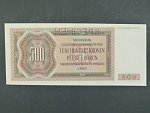 500 K 24.2.1942, I. vydání, série K, perf. SPECIMEN