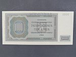 1000 K 24.10.1942 série Ic, III. vydání, perf. SPECIMEN