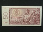 50 Kčs 1964 s. G 24 - var. úzký číslovač 1a