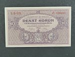10 Kčs 2.1.1927 série B 028