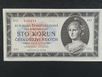 100 Kčs 1945 série B 19