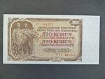 100 Kčs 1953 série TV, tiskárna STC Praha
